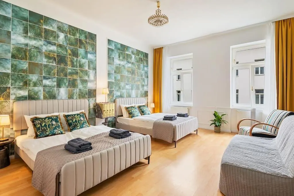 Anthrazit Oasis Near Center Shoppingstreet 3 Room Vienna