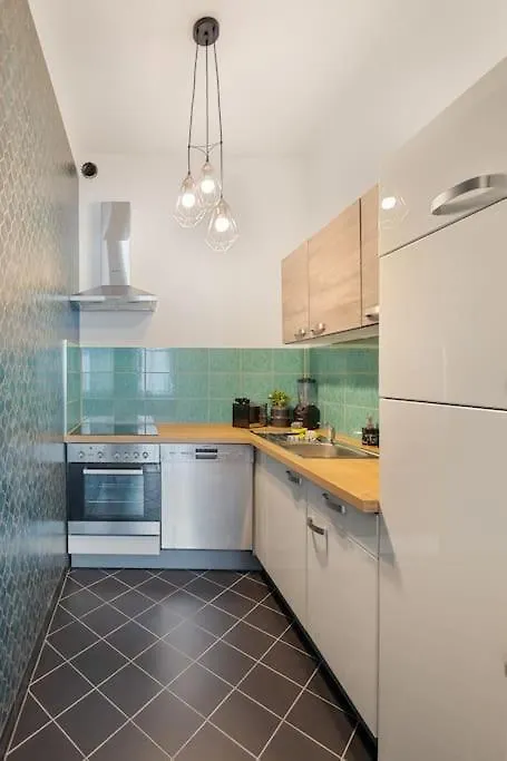 Anthrazit Oasis Near Center Shoppingstreet 3 Room Vienna Apartment